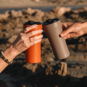 Wholesale Custom Stainless Steel <b>Double</b>-<b>Walled</b> Wine Tumbler Gift Set Travel Cups with Personalized Logo for Office Use - Product Image 1