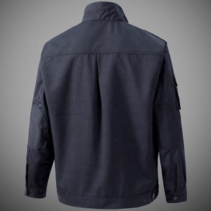 Traje <span class=keywords><strong>de</strong></span> uniforme <span class=keywords><strong>de</strong></span> guardia <span class=keywords><strong>de</strong></span> <span class=keywords><strong>seguridad</strong></span> azul oscuro <span class=keywords><strong>para</strong></span> hombres y mujeres Monos negros usables <span class=keywords><strong>de</strong></span> invierno <span class=keywords><strong>para</strong></span> entrenamiento - Product Image 2