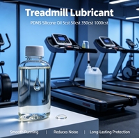 Huile de silicone polydiméthylsiloxane (PDMS) de haute pureté, 5cst 50cst 350cst 1000cst, lubrifiant pour tapis roulant