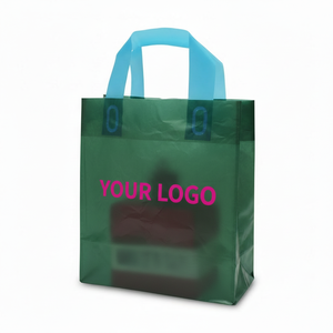 Personalized Fancy Stylish Pp Fashion Matte Loop Printed Custom Logo Plastic Shopping Bag With Handle - Product Image 1