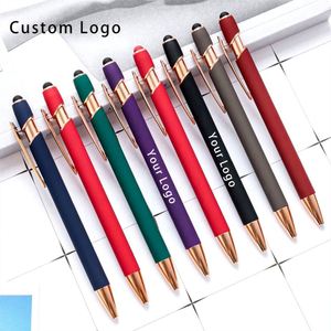 ปากกาลูกลื่นโลหะอะลูมิเนียมแบบกด - ของแจกส่งเสริมการขายแบบกำหนดเอง - Product Image 6