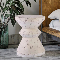 Table d'appoint moderne en métal antirouille Offre Spéciale meubles en fer peu encombrants pour la maison pour la salle à manger chambre à coucher-canapé/rangement de chevet