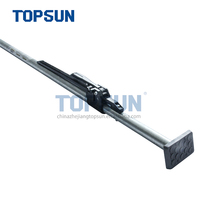 Charge de sécurité facile à utiliser en acier 36X36mm réglable 88 "-118" barre de cric de cargaison camion remorque à cliquet accessoires de camion