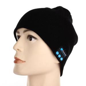 Casque sans fil intelligent pour le sport, <span class=keywords><strong>bonnet</strong></span> musical <span class=keywords><strong>avec</strong></span> haut-parleur intégré pour téléphone portable, idéal pour l'hiver et garde les oreilles au chaud - Product Image 1