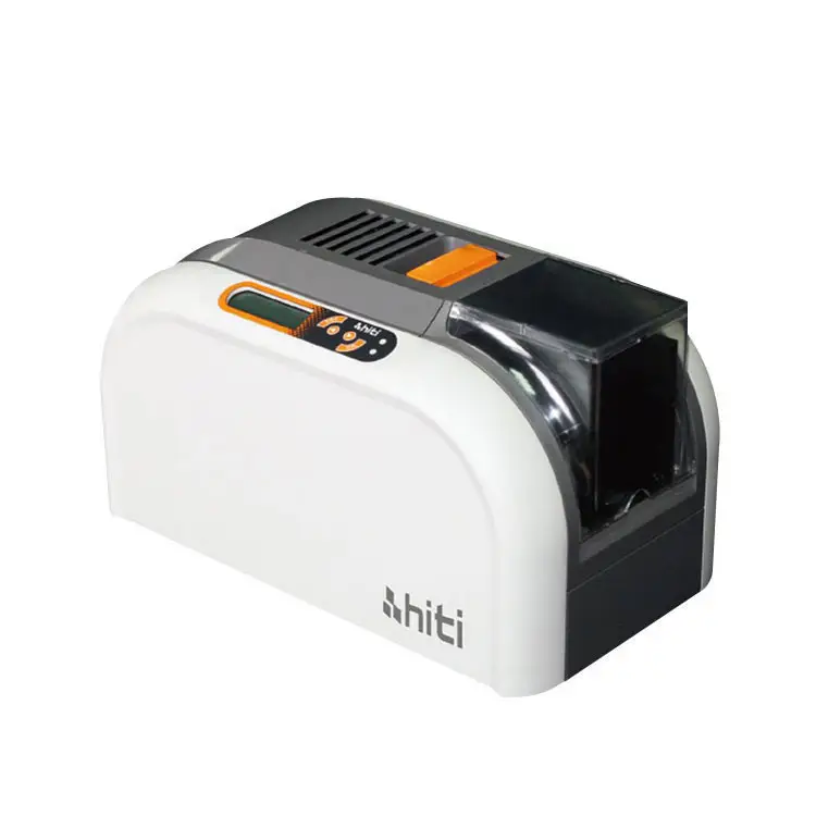 Alta calidad HITI CS-220e transparente de pvc impresora de tarjeta de identificación