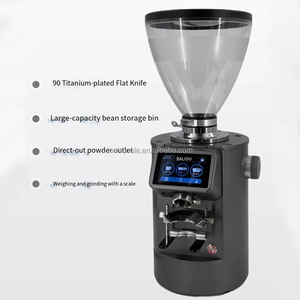 Máy xay cà phê tự động điện Zilong 90mm với màn hình LED, xay theo trọng lượng và thời gian, dùng cho gia đình, ô tô và cửa hàng - Product Image 3