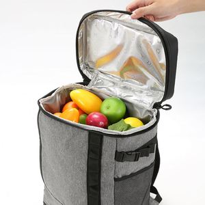 Xx776 Customized Freezer Ice Bag Outdoor Shoulder Waterproof Picnic Thermal Cold <b>Backpack</b> - Product Image 5