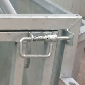 ג 'יקאי פלדה ניידת חם טבל בעלי חיים מגולוון תחלוחיות מחזור 6 מטר גובה הרכבה בקלות ידידותי לסביבה - Product Image 2