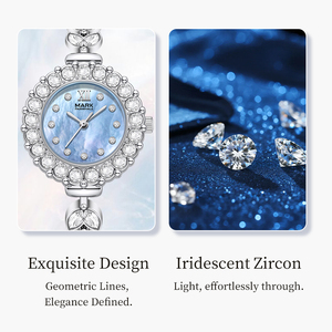 Reloj de Cuarzo con Logotipo Personalizado OEM, Relojes de Pulsera de Lujo con Diseño de Sirena para <span class=keywords><strong>Mujer</strong></span>, Reloj de Pulsera para <span class=keywords><strong>Mujer</strong></span>, Venta al por Mayor de Fábrica, Reloj Impermeable - Product Image 5