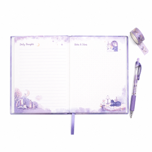 Set Regalo Quaderno Diario Fiabesco con Copertina Rigida Rosa Kawaii, Agenda e Planner, Cancelleria all'Ingrosso - Product Image 3