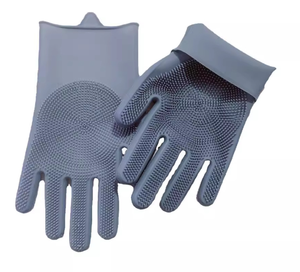Sarung Tangan Mandi Hewan Peliharaan <span class=keywords><strong>Anti</strong></span> Gores <span class=keywords><strong>Anti</strong></span> Gigit Sikat Perawatan Anjing Kucing untuk Kucing atau Anjing - Promo - Product Image 3