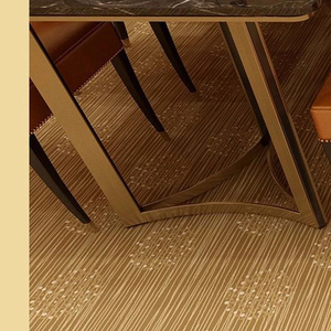 Alfombra <span class=keywords><strong>de</strong></span> Oficina Comercial, Diseño Jacquard <span class=keywords><strong>de</strong></span> Mosaico Cuadrado <span class=keywords><strong>de</strong></span> Lujo, Extra Gruesa, Resistente a las Manchas, <span class=keywords><strong>de</strong></span> Nailon <span class=keywords><strong>de</strong></span> Pelo Largo - Product Image 3