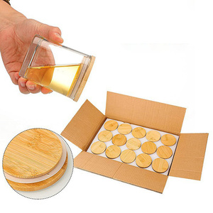 <span class=keywords><strong>Set</strong></span> Atmosfera <span class=keywords><strong>da</strong></span> Tavolo con Tazza Trasparente a Fondo Spesso e Bottiglia per Oli Aromaterapici - Product Image 5