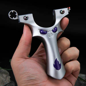 Venta superior 4th Generation New Steel Alloy Slingshot Design Little Monsters Catapult Factory Precio al por mayor para juegos de <span class=keywords><strong>caza</strong></span> - Product Image 6