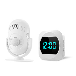 Reloj despertador con sensor de movimiento tipo dividido para grabación y transmisión, con función de bienvenida y advertencia antirrobo - Product Image 1