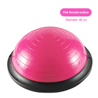 Pelota de Equilibrio de PVC Grueso Antiexplosión de Alta Resistencia, No Tóxica, de 46 cm, para Yoga, Pilates, Fisioterapia, Entrenamiento y Ejercicio