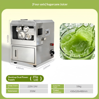 Nouvelle machine à jus de canne à sucre électrique de haute qualité pour la transformation alimentaire