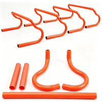 Obstacle de vitesse pliable et détachable pour l'entraînement, obstacle d'agilité portable pour le football, obstacle de fitness pour enfants, pour les exercices sportifs