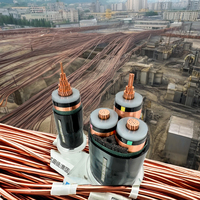 Guda rol kabel PVC tahan tembaga elektrik 26/35KV Harga kompetitif untuk pasokan instalasi industri