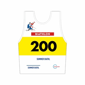 Gilet de ski de course Start Number imprimé par transfert thermique, séchage rapide, léger, 100 % polyester, unisexe, pour adulte, combinaison de ski alpin - Product Image 6