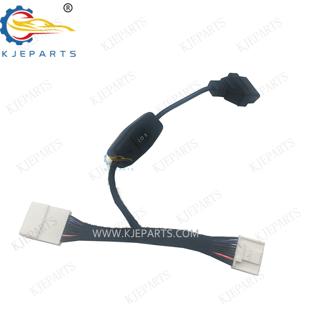 OBD2 II 16Pin Adapter Ext Cable 22Pin Male to Female Connector Diagnostic Wire Harness for Automobiles Made Durable Copper PVC
