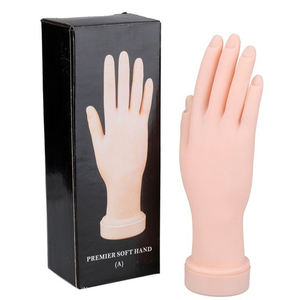 Acrylique Ongles Silicone <span class=keywords><strong>Pour</strong></span> Ongles <span class=keywords><strong>Manucure</strong></span> Formation Doigt Faux Ongles Pratique Caoutchouc <span class=keywords><strong>Main</strong></span> - Product Image 2