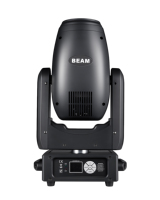 Lampu LED Moving Head 300W 3in1 Zoom dengan Kontrol DMX512, IP33, Ra90, 8000K Putih, High Beam Spot Wash untuk Panggung DJ