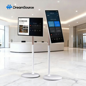 Kiosco con Pantalla Táctil de 23.8 y 32 Pulgadas, Televisor Inteligente con Base Móvil, Pantalla Digital para Redes Sociales - Product Image 1