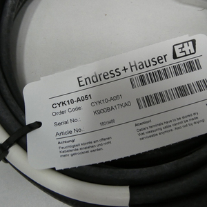 สายวัดค่าดิจิตอล Endress+Hauser CYK10-A051 สำหรับเครื่องวัดค่า pH สายเชื่อมต่ออิเล็กโทรดคุณภาพสูง เทคโนโลยี Memosens มาตรฐาน IP68 - Product Image 5