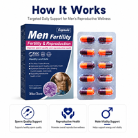 Complément de Fertilité Masculine à Marque Blanche pour la Vitalité et le Bien-être Reproductif – Capsules de Racine de Maca – Fournisseur OEM ODM