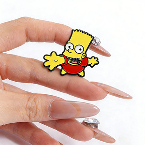 Pin <span class=keywords><strong>de</strong></span> Solapa <span class=keywords><strong>de</strong></span> Metal Esmaltado <span class=keywords><strong>de</strong></span> Los <span class=keywords><strong>Simpson</strong></span> (Homer, <span class=keywords><strong>Bart</strong></span>, Lisa) <span class=keywords><strong>de</strong></span> Animación Americana para Mochila, Sombrero, Regalo - Product Image 3