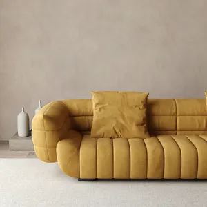 Yeni tasarım Modern kanepe kesit lüks ev deri mobilya seti kanepe oturma odası kanepeleri bulut modüler kanepe