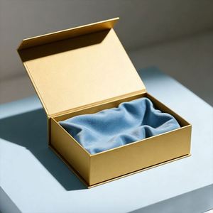 Caja de Regalo Rígida Personalizada Estilo Libro |   Empaque Laminado Mate con Relieve, Cierre Magnético e Inserto de EVA - Product Image 3