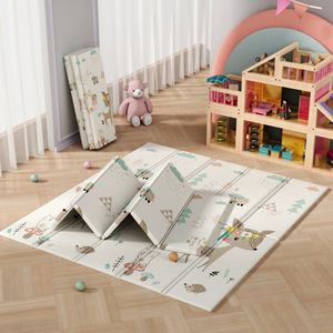 <span class=keywords><strong>Tapis</strong></span> de jeu pour bébé pliable extra large de qualité supérieure, imperméable, antidérapant, en mousse souple, pour ramper et temps sur le ventre, utilisation intérieure et extérieure - Product Image 5
