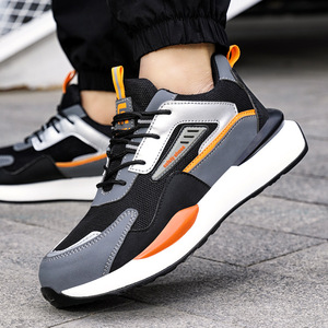 <span class=keywords><strong>Chaussures</strong></span> <span class=keywords><strong>de</strong></span> sécurité sportives légères pour hommes avec embout en acier, <span class=keywords><strong>vente</strong></span> directe OEM <span class=keywords><strong>de</strong></span> la marque GUYISA - Product Image 1