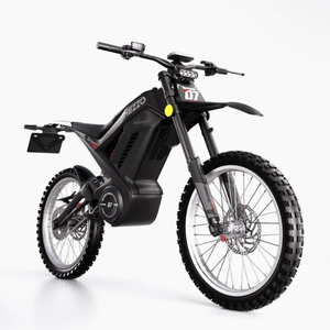 2025 Hezzo D7 8000W <b>72V</b> Middrive Electric Dirt Bike 330nm 35Ah 19" Long Range Road Enduro <b>Ebike</b> 3-Year Warranty Aluminum Handle - Product Image 2