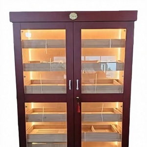 Vitrines polyvalentes en verre trempé avec éclairage LED et design écologique pour l'affichage en magasin et la présentation de produits - Product Image 3