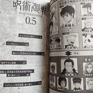 Jujutsu Kaisen Livret 0.5 Zero Produit bonus spécial dans la catégorie Livres - Product Image 3