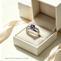 Bagues en laiton plaqué platine, pierres étincelantes élégantes pour les fêtes d'anniversaire, les mariages, les anniversaires de mariage, bijoux de mode, cadeaux