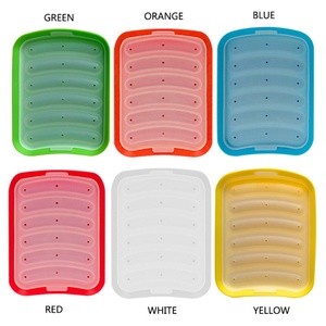 Wholesale <b>Silicone</b> Sausage Mould Small Handmade Diy Hot Dog <b>Baking</b> Molds Home Make Hot Dog Molding - Product Image 6