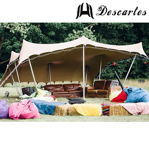 เต๊นท์ผ้าแบบยืดหยุ่นสำหรับใช้ในสวนเต๊นท์งานแสดงสินค้าออก<span class=keywords><strong>แบบ</strong></span>ให้ร่มเงาในรูป<span class=keywords><strong>แบบ</strong></span>อิสระ - Product Image 4