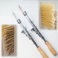 Portable Type manche en bois tapis touffetage tapis Machine à tisser main touffetage pistolet coupe Pile tapis touffetage pistolet