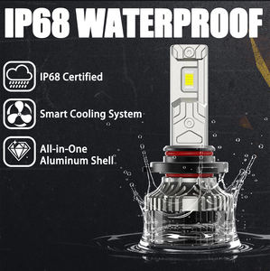 Haute qualité T30 nouveau modèle 160W 6000K IP68 voiture camion phare LED <span class=keywords><strong>3</strong></span> Tubes en cuivre avec forte tension Canbus Plug and Play 12V - Product Image 5
