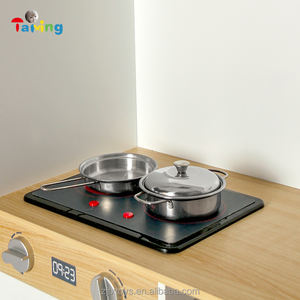 <span class=keywords><strong>Cucina</strong></span> Giocattolo in Legno di Grandi Dimensioni 2024 con Utensili da <span class=keywords><strong>Cucina</strong></span> Cucine per Bambini Girevole con Ruote in MDF - Product Image 3