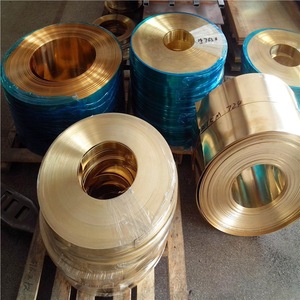 Corte y Procesamiento de Tira de Latón H62 sin Plomo y Ecológica para Nuevas Energías, Bobina de Latón - Product Image 1