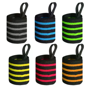 Wrist Strap Weight Lifting Sports High Elastic Wrist Wraps Weight Lifting Wrist Straps Adjustable Wrist Support Brace