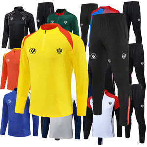 Maßgeschneiderter Fußball-Trainingsanzug Großhandel Langarm-Fußball-Trainingsanzug Hochwertige Fußball-Trainingskleidung Sportbekleidung - Product Image 1