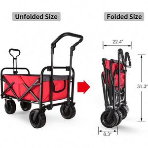 Chariot pliable robuste 2022 en promotion – Chariots utilitaires pliants haute résistance - Product Image 3