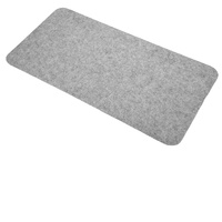 Grand tapis de bureau en feutre non tissé pour clavier et souris (36x12 pouces, 3 mm d'épaisseur, écologique) par Mofete