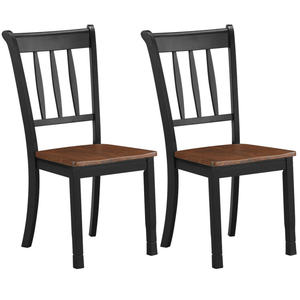 DB Solid Whitesburg Spindle Back Wood <b>Dining</b> <b>Chairs</b> 2-Piece Set - Product Image 1